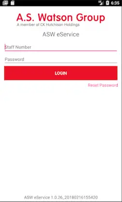 ASW eService screenshot 1