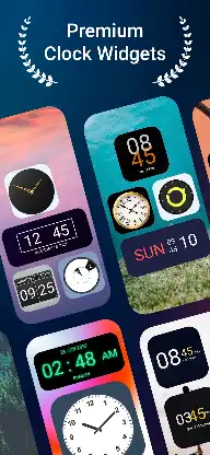 Clock Widget screenshot 1