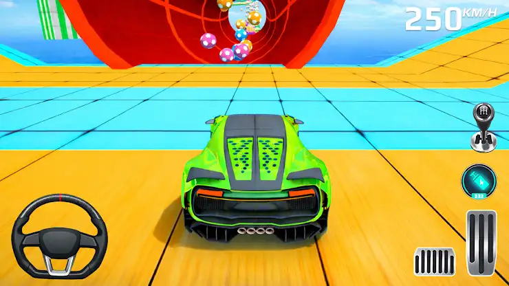 GT Car Games: Ramp Car Stunts screenshot 5