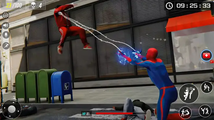 Spider Hero Robot Fighting 3D screenshot 1
