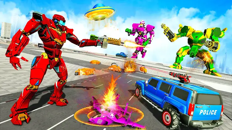 Robot Game: Tank War screenshot 2