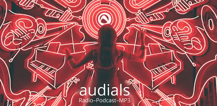 Audials Play: Radio & Podcasts — Android app banner