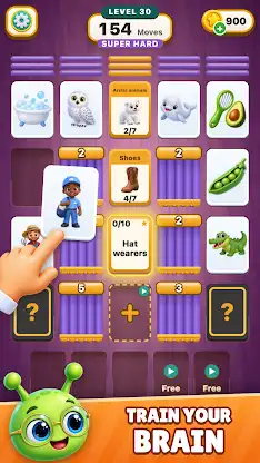 Cardlings - Category Sort screenshot 4