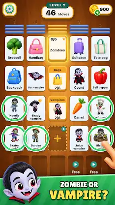 Cardlings - Category Sort screenshot 5