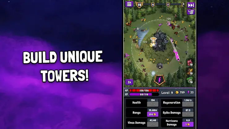 Evil Tower - Idle Defense TD screenshot 7