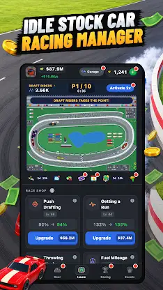 Stock Race - Team Manager Game screenshot 1