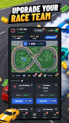 Stock Race - Team Manager Game screenshot 3