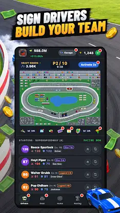 Stock Race - Team Manager Game screenshot 4