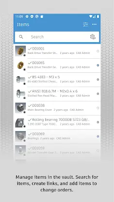 Autodesk Vault Mobile screenshot 3