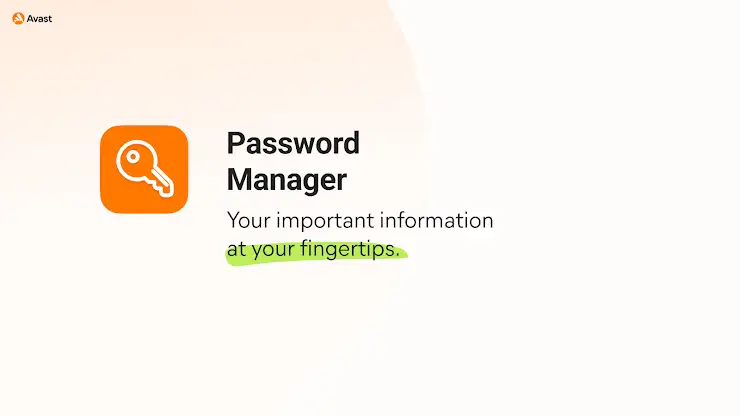 Avast Password Manager screenshot 1