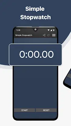 Simple Stopwatch screenshot 1