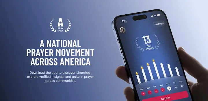AWAKE USA Daily Prayer — Android app banner