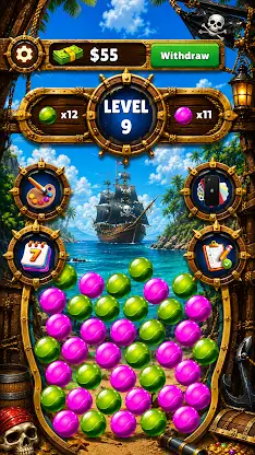 Pirate Candy Blast Wonder Ball screenshot 4