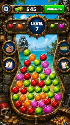 Pirate Candy Blast Wonder Ball screenshot 2