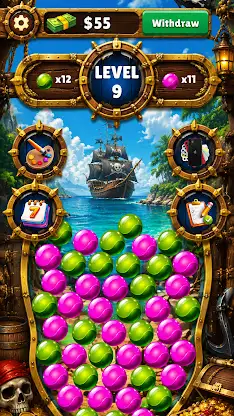 Pirate Candy Blast Wonder Ball screenshot 3