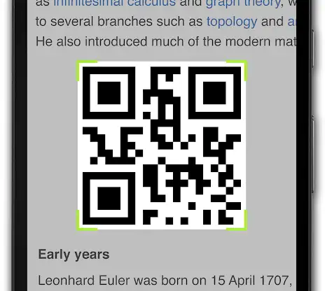 QR Code Reader screenshot 1