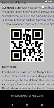 QR Code Reader screenshot 2