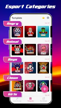 eLogoMaker - Gaming Logo Maker screenshot 5