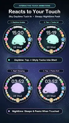 Lucky Turtle Watch Face screenshot 1