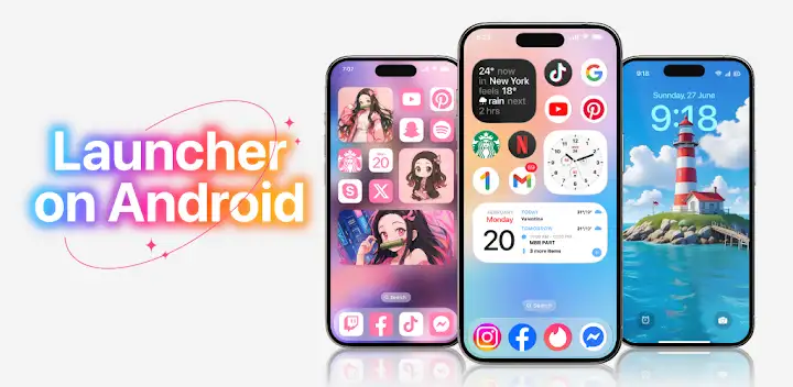 Launcher OS™ — Android app banner
