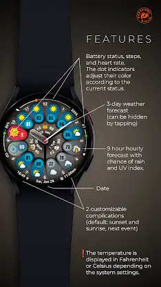 "Be Prepared" Weather Dial screenshot 4