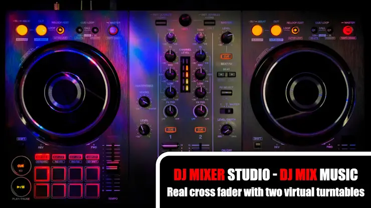 DJ Music Mixer Studio DJ Remix screenshot 1
