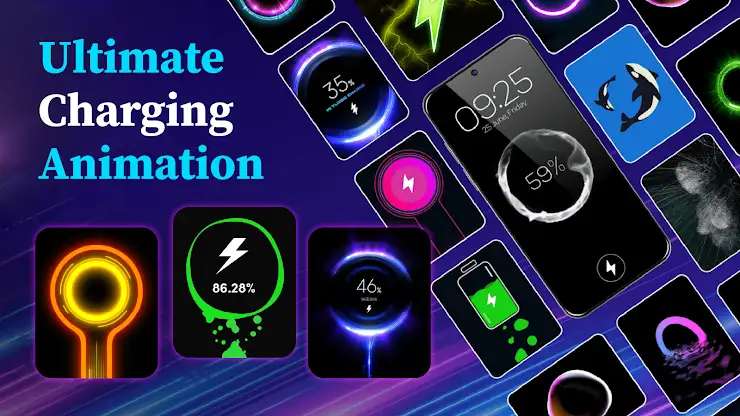 Battery Charging Animation App screenshot 1