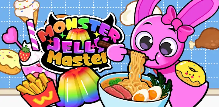 Monster Mukbang Jelly Master — Android game banner