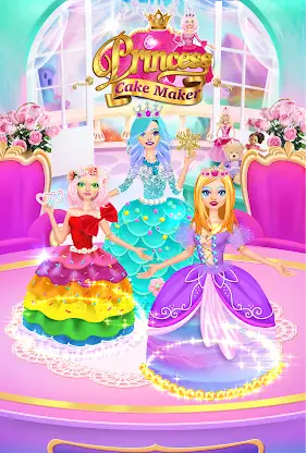 Rainbow Princess Cake Maker screenshot 6
