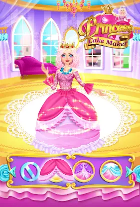 Rainbow Princess Cake Maker screenshot 3