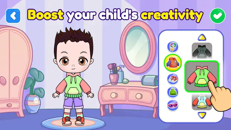 Kids Chibi Doll Dress Up Games screenshot 2