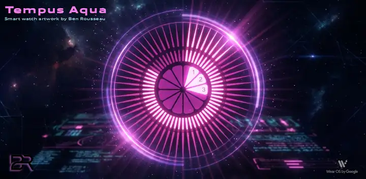 Tempus Pink Android Watch Face — Android app banner