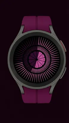 Tempus Pink Android Watch Face screenshot 5