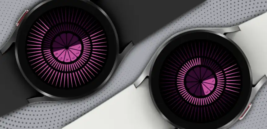 Tempus Pink Android Watch Face screenshot 6