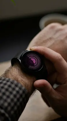 Tempus Pink Android Watch Face screenshot 3