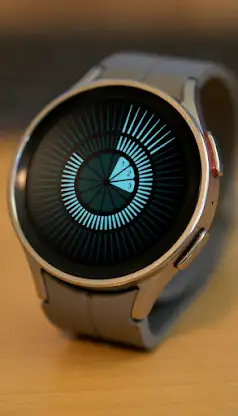Tempus Aqua Android Watch Face screenshot 1