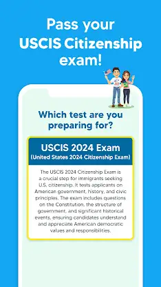 US Citizenship Test 2024 Pass screenshot 1