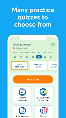 US Citizenship Test 2024 Pass screenshot 5