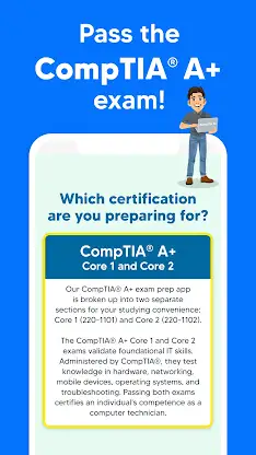 CompTIA A+ Exam Prep Test 2026 screenshot 1