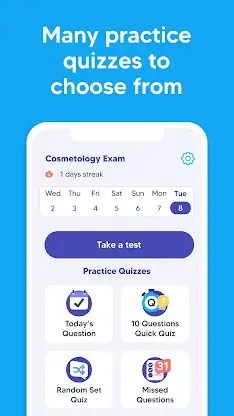 Cosmetology Exam Prep Test App screenshot 5