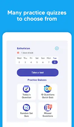 Esthetician Exam Prep Test screenshot 5