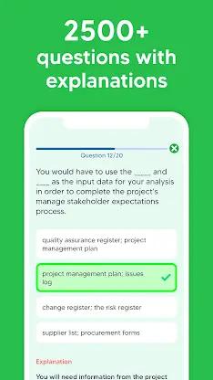 PMI PMP Exam Prep Test 2026 screenshot 2