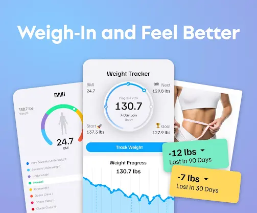 Weight Tracker, BMI Calculator screenshot 1