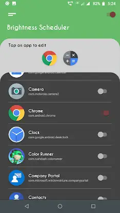 Brightness Control per app screenshot 7