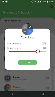 Brightness Control per app screenshot 2