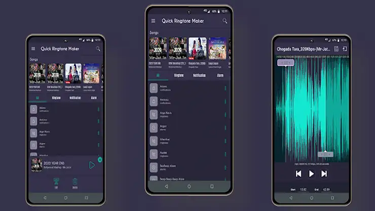 Quick Ringtone Maker - Cut MP3 screenshot 1
