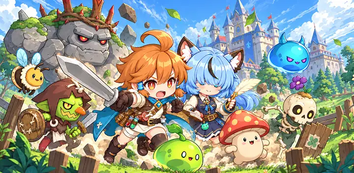 Wanderling: Idle AFK RPG — Android game banner