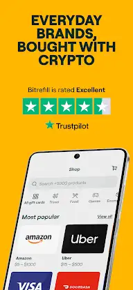 Bitrefill: Gift Card & Games screenshot 1