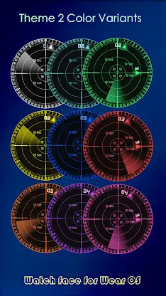 Radarr Watch Face screenshot 3