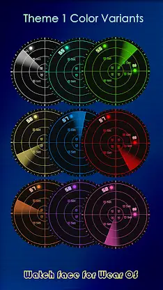 Radarr Watch Face screenshot 2